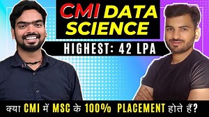 CMI MSc Data Science: Course Curriculum, Internship, Placement Statistics, CMI Preparation | Ram Rajput