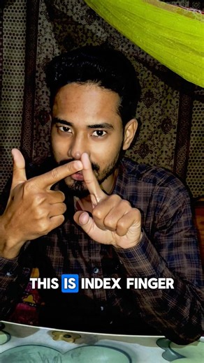 Learn 5 Finger Names in English ✋ | Easy English for Beginners 🚀#englishforbeginners #learnenglish