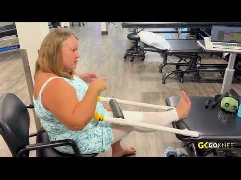 GoKnee Knee Replacement Surgery Recovery Device - 1 Week Post Op Exercises