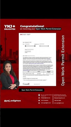 Open Work Permit Extension Secured!