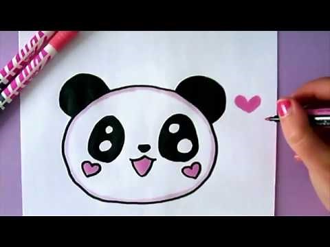 HOW TO DRAW A PANDA EMOJI