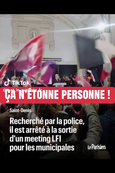 Interpellation d'Ahmed Doumbia après le meeting à Saint Denis