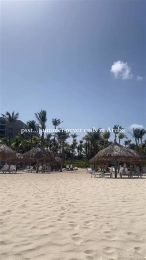 When winter storms roll in, roll out… straight to Hilton Aruba! Think turquoise water, 82° days, and zero shoveling required. | Hilton Aruba Caribbean Resort & The Westerly