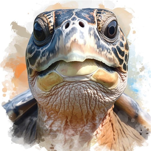 10 Old Turtle Clipart, Vintage Turtle Images, Printable Watercolor Clipart, High Quality JPG, Commercial Use, Paper Crafts, Junk Journals - Etsy