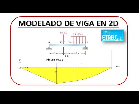 Modelo de una viga SIMPLEMENTE APOYADA PASO A PASO EN 2D. ETABS V.19 + Verificación Manual #3