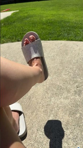 Flip flops in the sun #feet #goddess #shoes #flipflops #toes #legs #foot #pedicure #soles