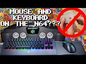 Mouse And Keyboard On An Original N64??? - I Did It... And You Can Too!