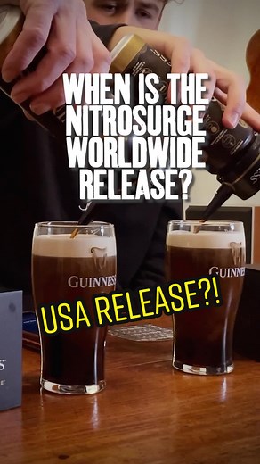 Guinness Nitrosurge Release Details for USA and Beyond