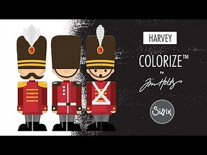 Sizzix: How To Assemble Tim Holtz Colorize Die Harvey