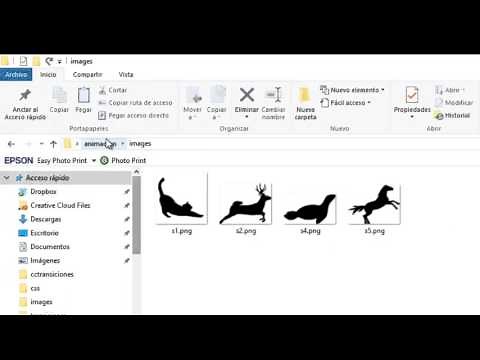 animacion controlada con imagenes con codigo css