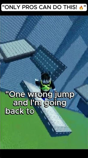 IMPOSSIBLE 4K ROBLOX JUMP! 😱 (99% FAIL) #shorts #roblox #parkour #robloxsdoors #thegamingvault