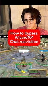 How to bypass wizard101 chat restriction #wizard101 #gaming #funny