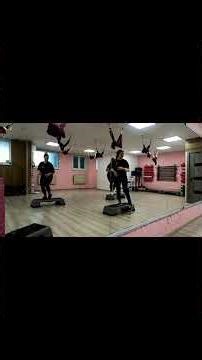 easy Basic step Aerobic Dance.
