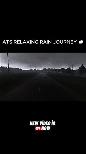 🚨 ATS | THE BEST RAIN MOD EXPERIENCE! | IMMERSIVE ATMOSPHERE (Special Transport DLC) 🚛 🌧️ #Shorts