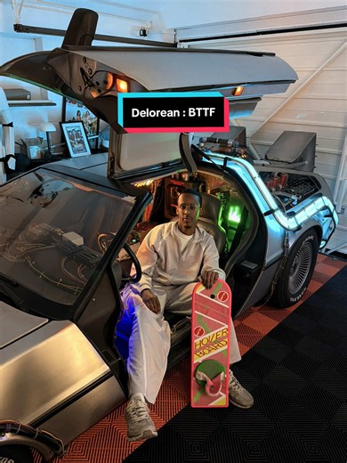 BACK TO THE FUTUREEE !!!!! #luxurycars #cars #supercars #delorean | car