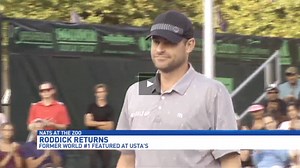 Andy Roddick Returns to Nats at the Zoo