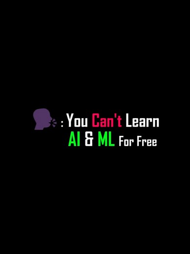 FREE AI & ML YouTube Learning Series for Beginners