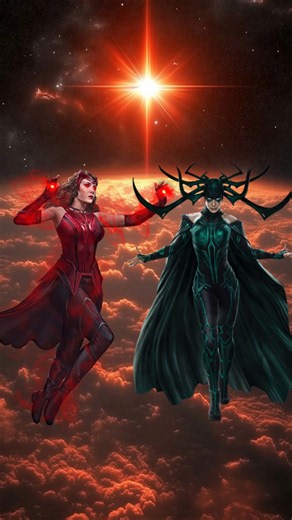 Wanda vs marvel and DC #wanda #marvel #dc