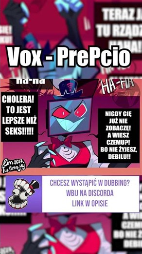 Co Gdyby Vox WYGRAŁ...? | Hazbin Hotel (COMIC DUB PL)