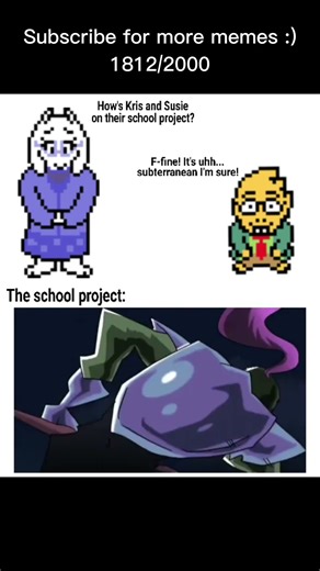 School project #deltarune #undertale #sansmeme