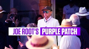 Root stands tall after twin tons