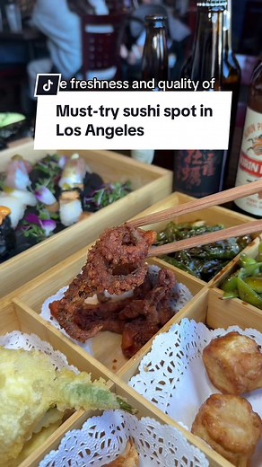 Tokai Sushi 📍28267 Newhall Ranch Rd # 0986, Santa Clarita, CA 91355 It’s only 2 min away from Six Flags 🙌 #losangeles #sushi