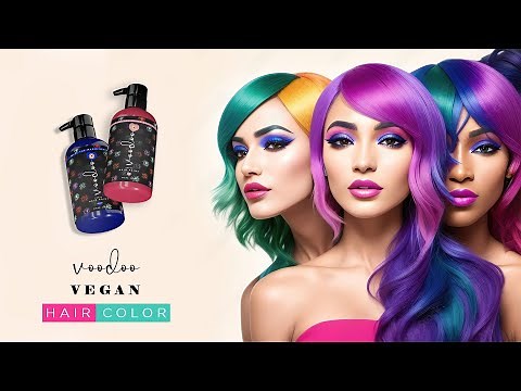 Now Get Bold and Beautiful Hair with Voodoo Vegan Semi-Permanent Hair Color