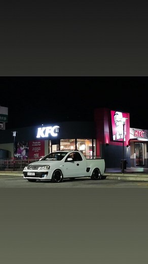 Opel Corsa Utility Bakkie Stance and Spinning