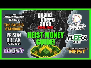 ALL HEISTS PAYOUTS *Heist Money Guide* How To Make a Lots of Money in GTA 5?