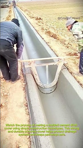 Amazing Concrete Molding for Drain Covers! #Engineering