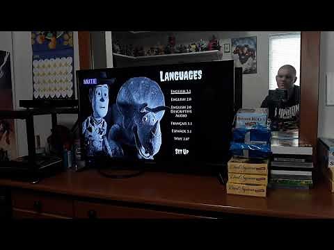 Menu Walkthrough Of Disney Pixar: Toy Story Of Terror! DVD From 2014