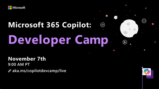 Join the Microsoft 365 Copilot: Developer Camp - Microsoft 365 Developer Blog