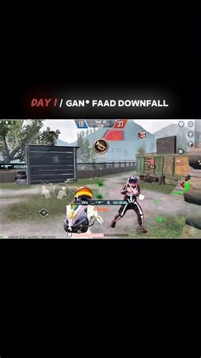 Day 1 Gan Faad Downfall 😂 | BGMI Funny Meme Shorts | Viral Gaming Comedy 2025