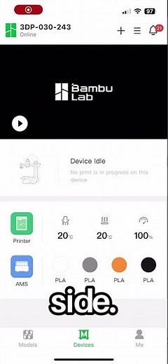 Rename Your Bambu Labs Printer #3dprinting #bambulab