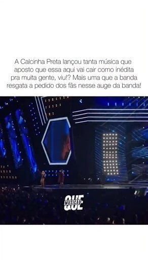 Que Musicão on Instagram: "Não tem segredo foi gravada no volume 20 da banda, quando “Você não vale nada” tava muito estourada! Agora veio com Ohara e Marlus,! O show completo tá disponível nó globoplay ✅❤️"