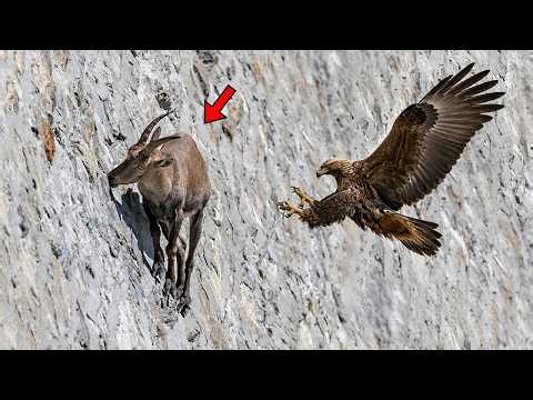 Look What Happened When This Eagle Attacked a Goat!