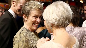 Someone reportedly tried to steal Frances McDormand's Oscar at a party