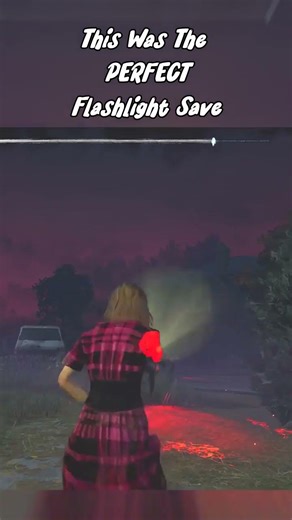 This Flashlight Save Was PERFECT - Dead By Daylight #shorts