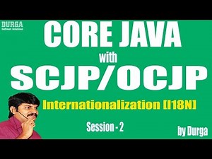 Core Java With OCJP/SCJP:Internationalization [I18N] Part- 2||Local class