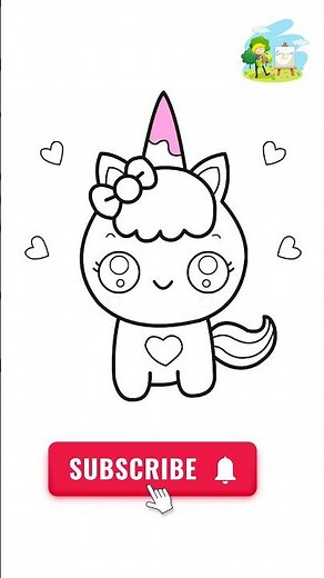 🐴 Cute Pony Tail Horse Drawing in 30 Seconds | Easy Drawing for Kids | Draw with Fun