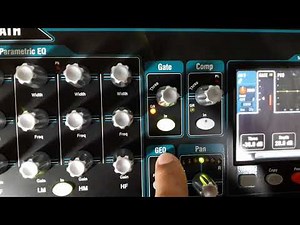 CONSOLA ALLEN HEATH Q-16 tutorial#1