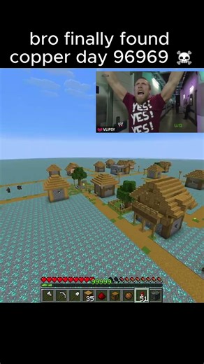 Minecraft Copper Ore Moment