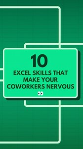 just comment “PRO” below & I’ll DM you my free Excel AI class ⤵️ 10 Excel skills that make your coworkers nervous 👀 Because the people who actually get promoted aren’t working harder… they’re using smarter systems. These are the exact skills that turn you into the person everyone depends on for reports, answers, and “quick” fixes that used to take hours. If you want to be the one leadership trusts (and your coworkers secretly side-eye 😅), you need this stack. just comment “PRO” below & I’ll se
