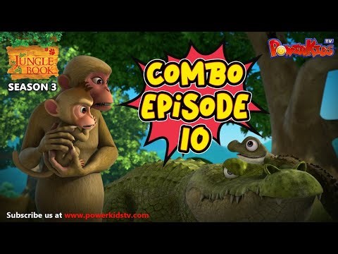 Jungle Book Season 3 | COMBO EPISODE 10 | जंगल बुक हिंदी नया एपिसोड‪@PowerKidstv‬​