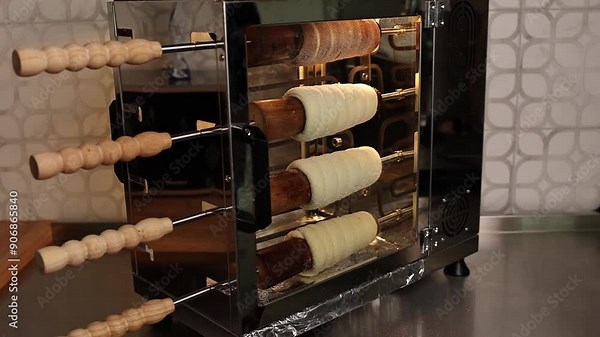 A Magyar pastry chef makes kurtos kolacs, a traditional pastry for Romanian Hungarians.