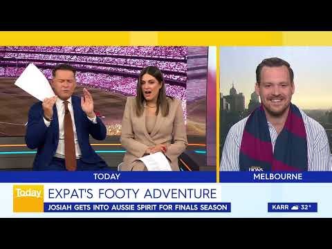 I was On The News With Karl Stefanovic & Sarah Abo for Channel 9's Today Show