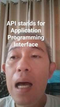 API stands for Application Programming Interface #abbreviations #acronyms #reels #monetization