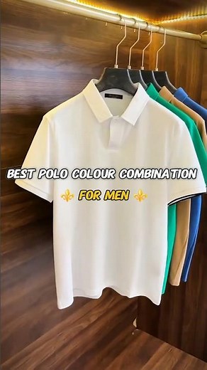 Master the art of styling polo shirts. 👔✨#MensFashion #PoloShirt #MensStyle #FashionTips #Shorts #1m