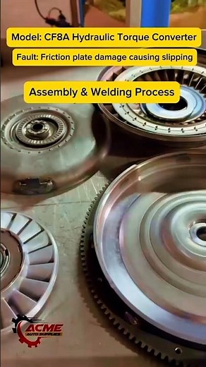 CF8A Torque Converter Full Repair Fix Assembly & Welding Process Explained #torqueconverter #car