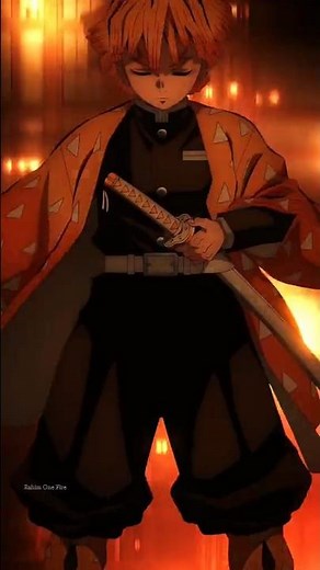 Zenitsu Falling in infinity castle S4 Demon Slayer 4K quality Video #demonslayer #zenitsu